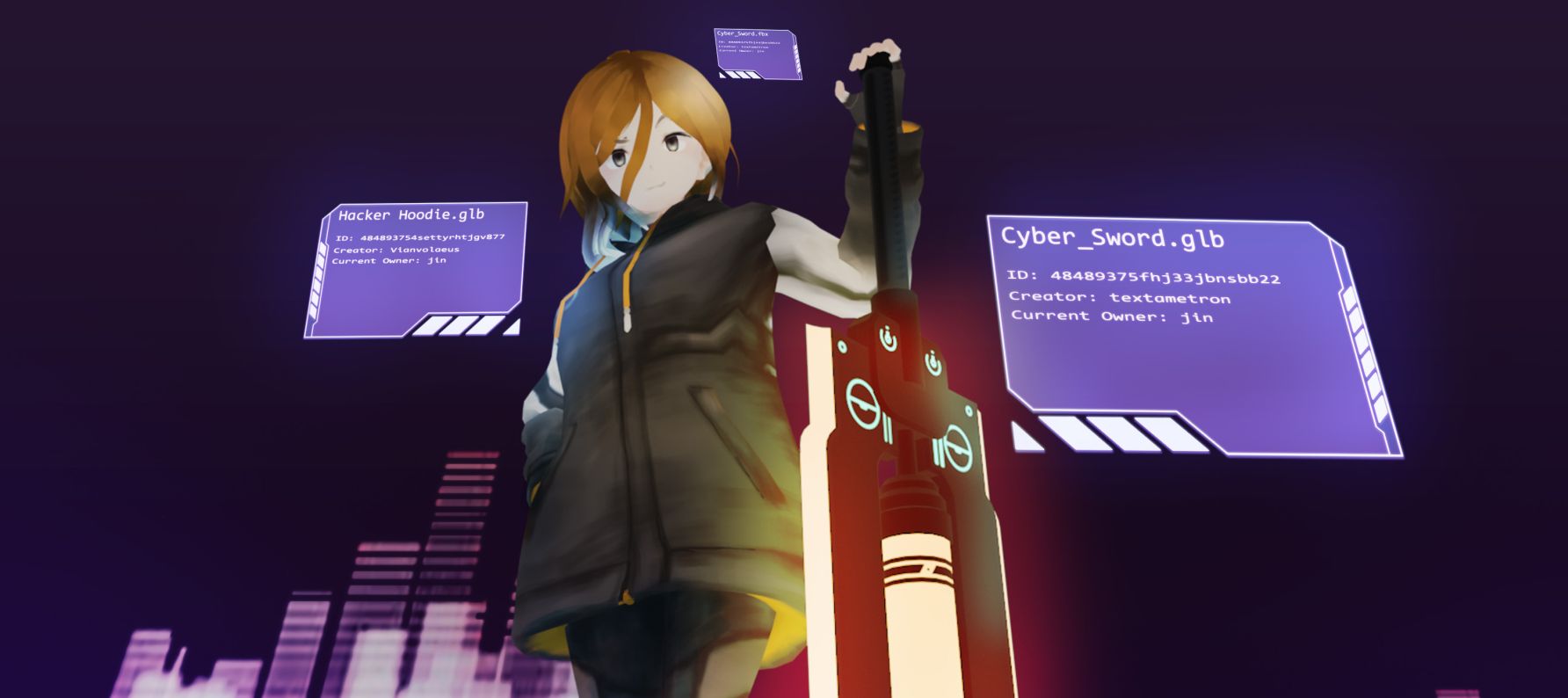 NFTs in the same space